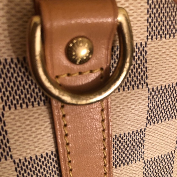 Louis Vuitton Speedy Bandouliere 30 in Damier Azur - Picture 17 of 17